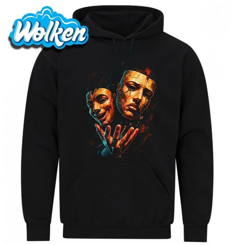 Obrázek produktu Pánská mikina Divadelní Masky řeckého Divadla