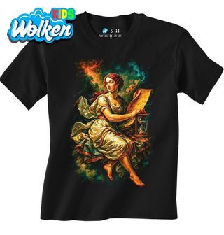 Dětské tričko Kleió Múza Historie.jpg