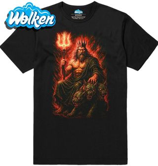 Pánské tričko Vládce Podsvětí Hádes a Pes Kerberos.jpg