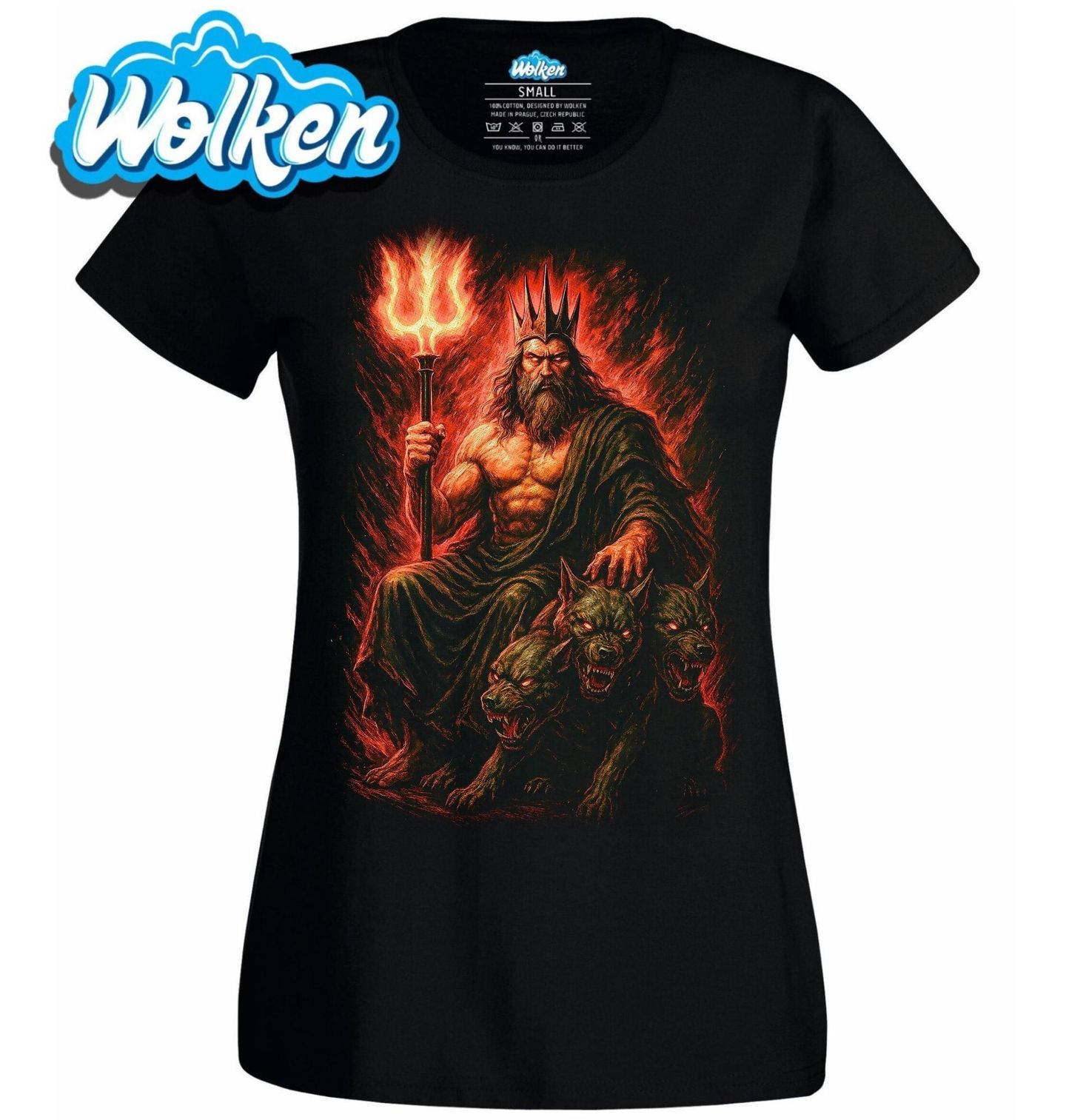 Dámské tričko Vládce Podsvětí Hádes a Pes Kerberos.jpg