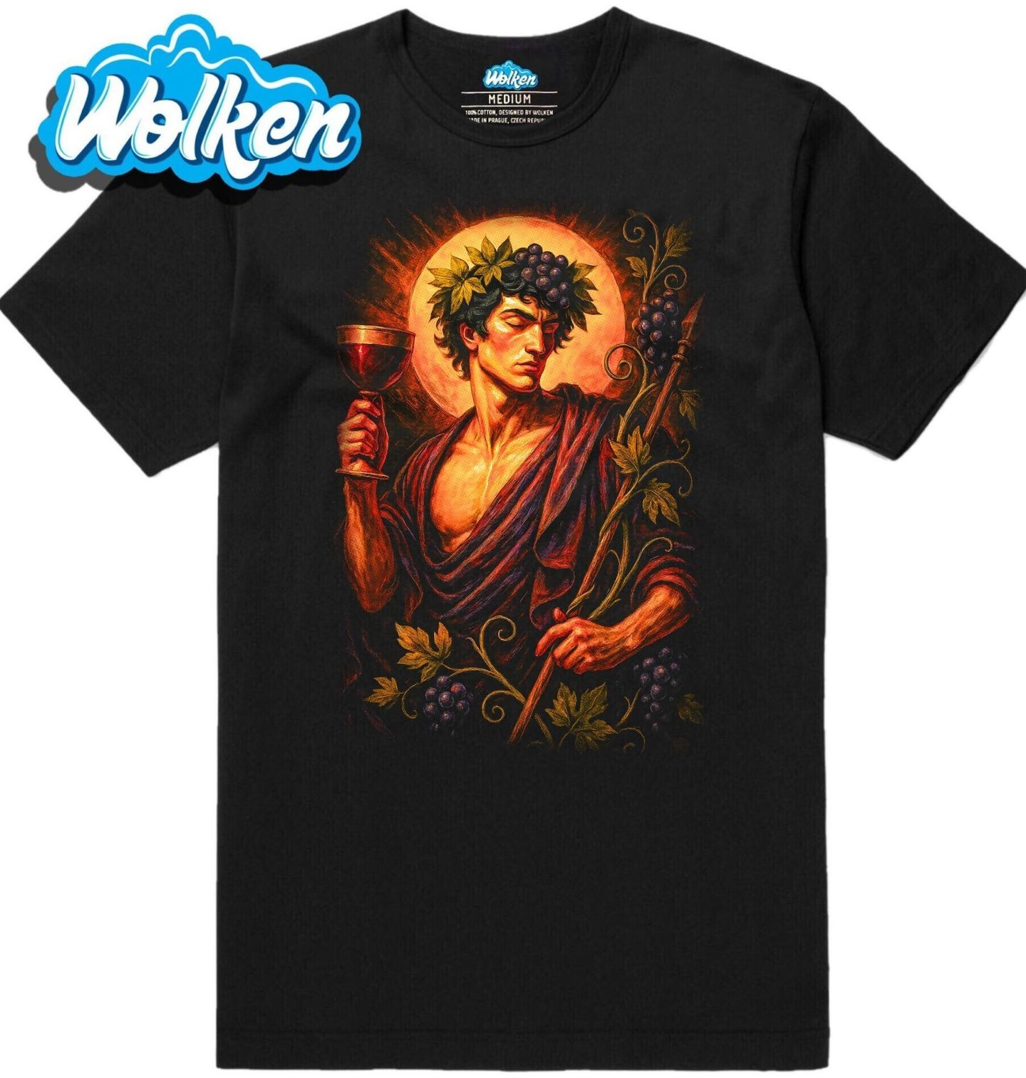 Pánské tričko Bůh Vína Dionýsos.jpg