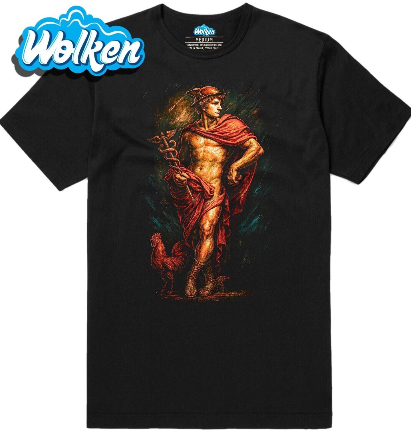 Pánské tričko Římský Bůh Merkur.jpg