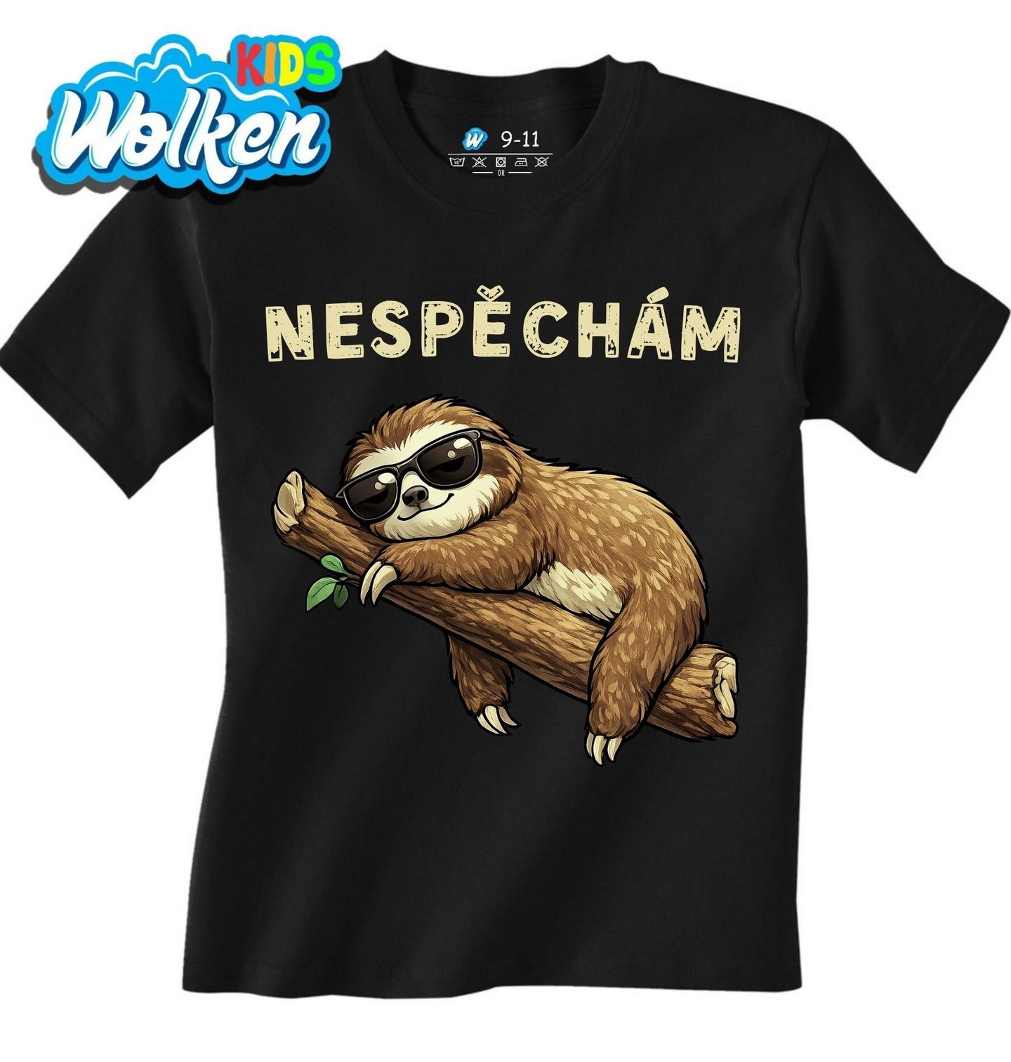 Dětské tričko Lenochod na Větvi Nespěchám.jpg