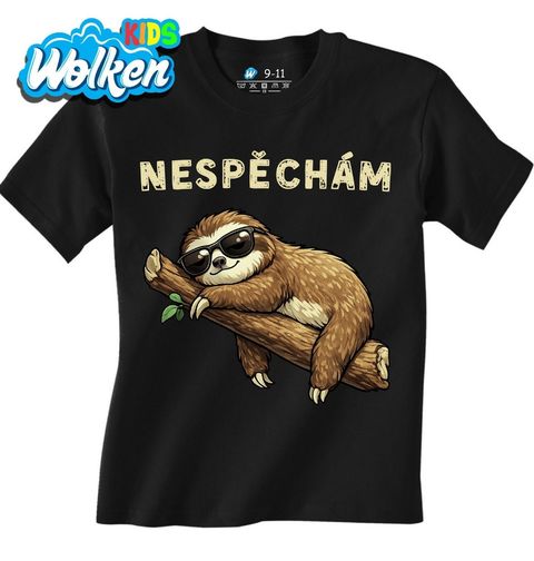 Obrázek produktu Dětské tričko Lenochod na Větvi Nespěchám