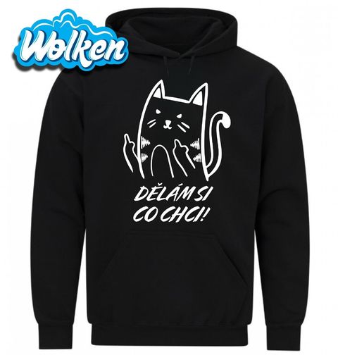 Obrázek produktu Pánská mikina Kočka Dělám si co chci!