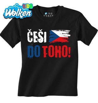 Dětské tričko Češi do toho!.jpg