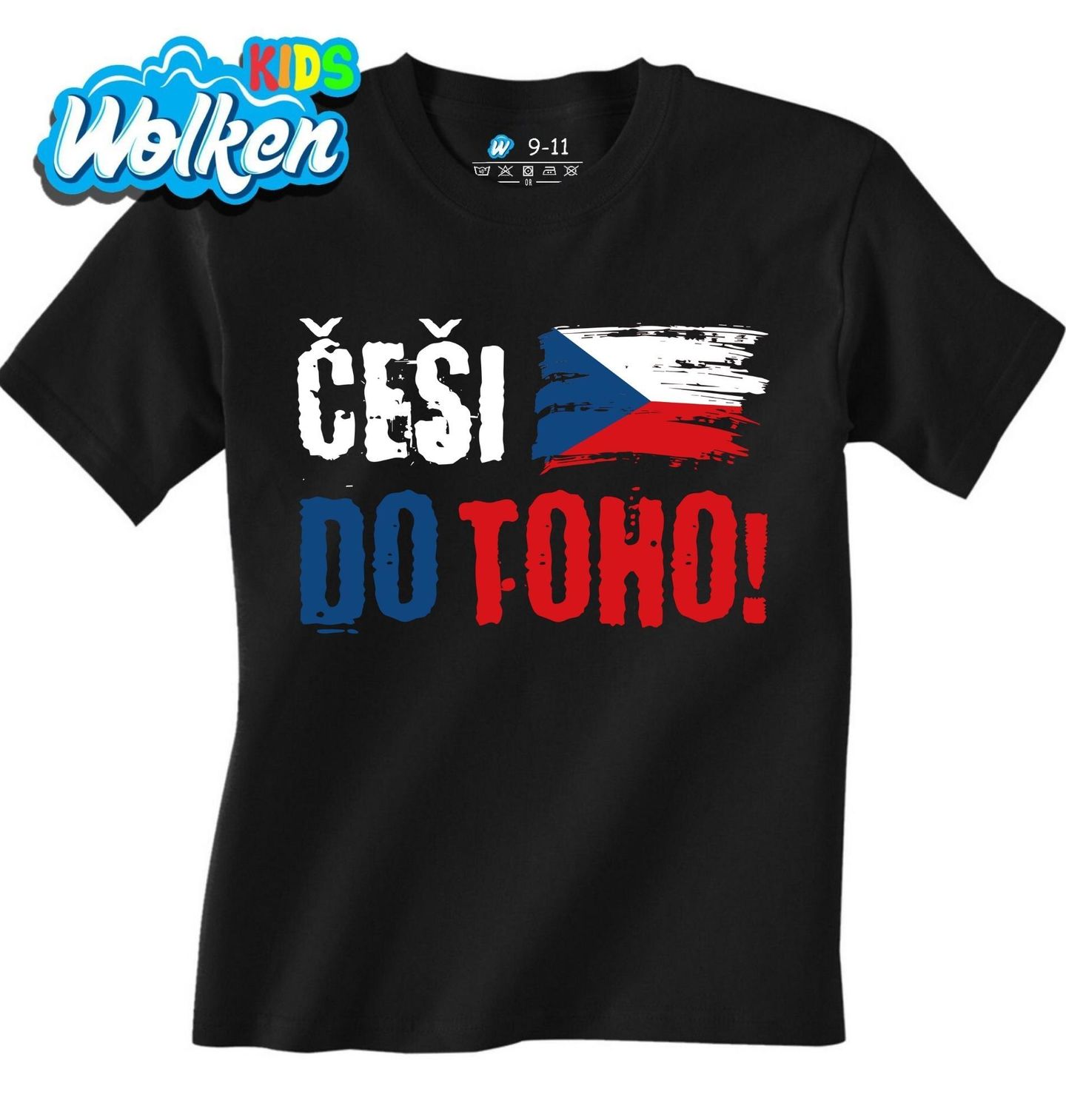 Dětské tričko Češi do toho!.jpg
