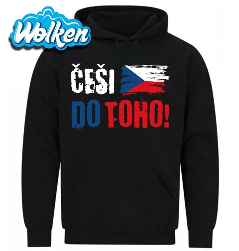 Obrázek produktu Pánská mikina Hrdí Češi do toho!