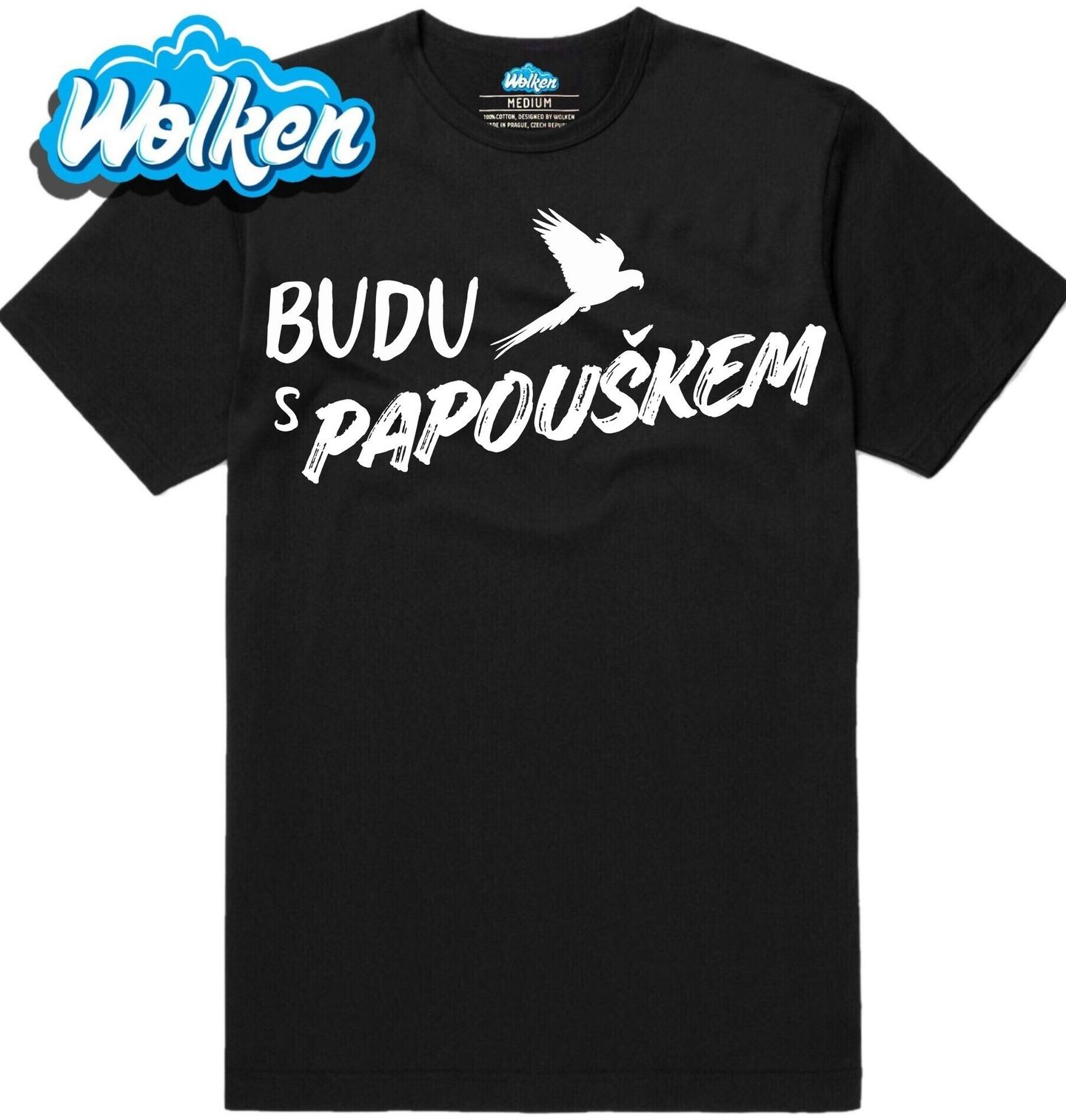 Pánské tričko Budu s Papouškem.jpg