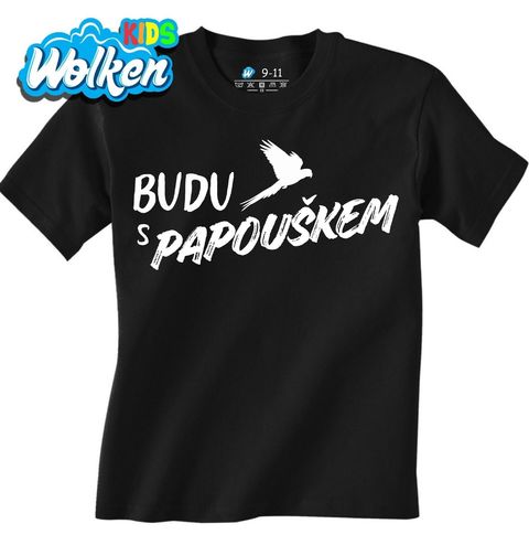 Obrázek produktu Dětské tričko Budu s Papouškem
