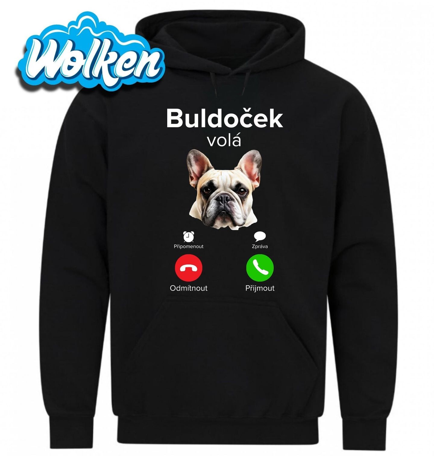 Mikina Buldoček volá Phone Call.jpg