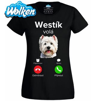 Dámské tričko Westík volá Phone Call.jpg