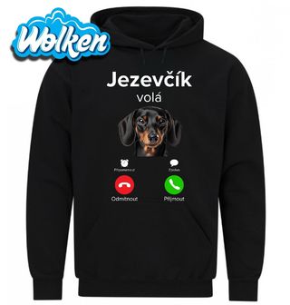Mikina Jezevčík volá Phone Call.jpg