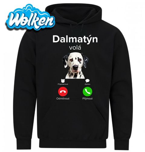 Obrázek produktu Pánská mikina Dalmatýn volá Phone Call