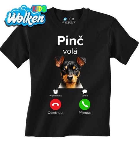 Obrázek produktu Dětské tričko Pinč volá Phone Call