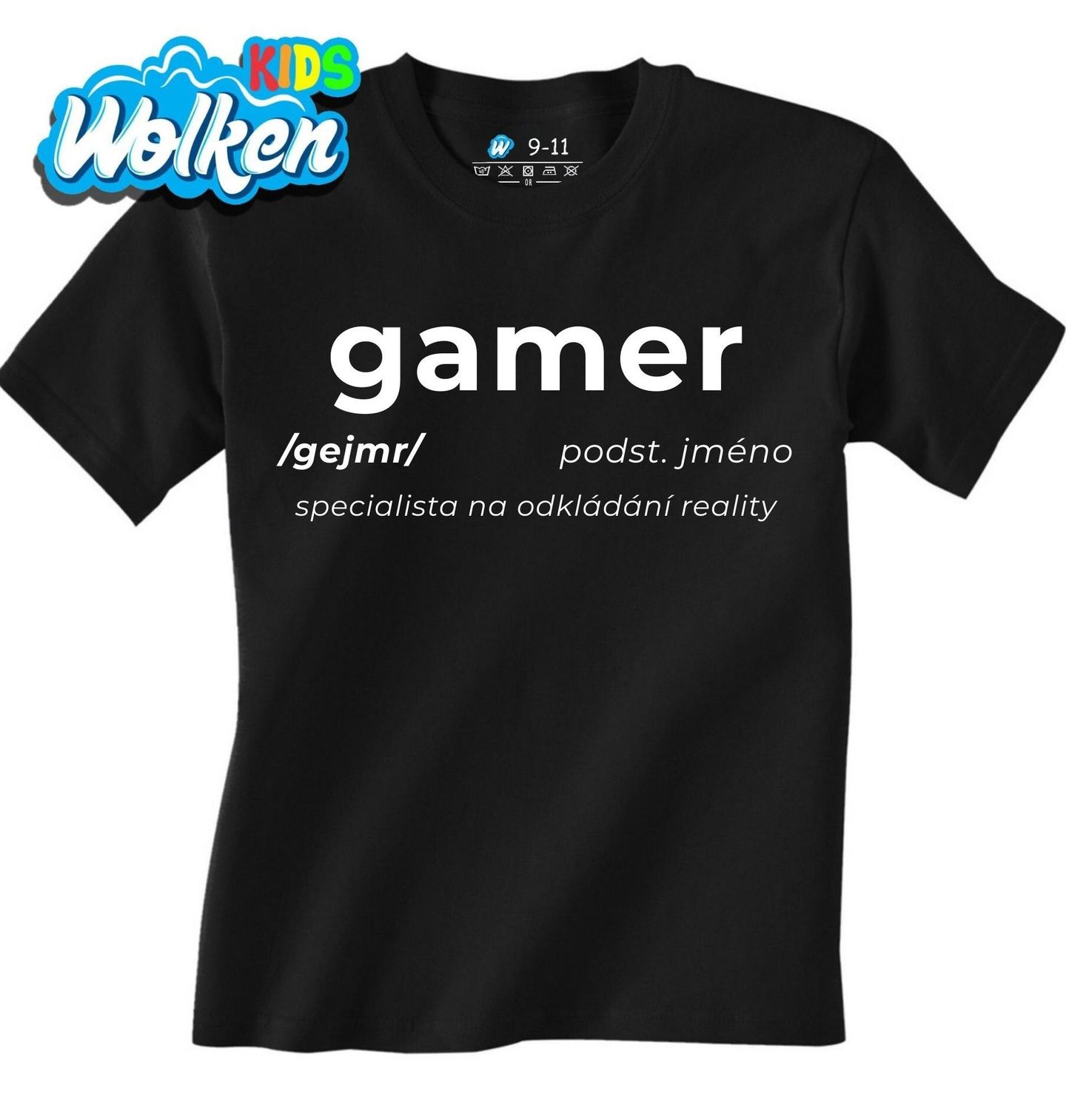 Dětské tričko Definice Gamer_ Gejmr.jpg