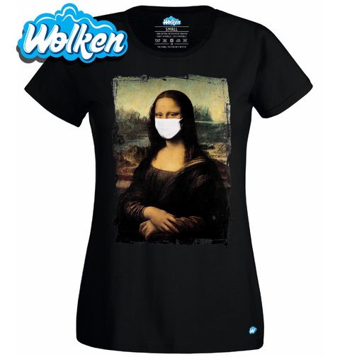 Obrázek produktu Dámské tričko Mona Lisa s rouškou