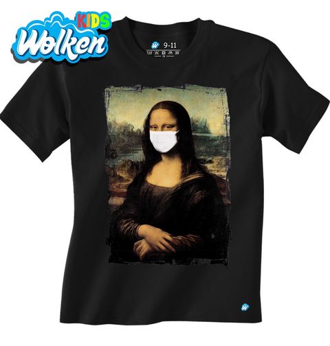 Obrázek produktu Dětské tričko Mona Lisa s rouškou