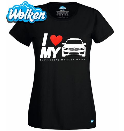 Obrázek produktu Dámské tričko I Love My Bayerische Motoren Werke
