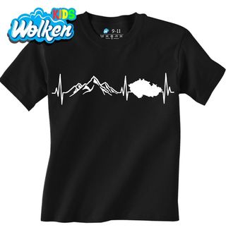 Dětské tričko Bílý Kardiogram a České Hory.jpg