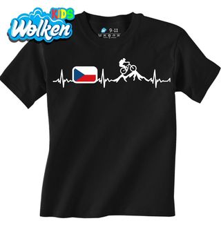Dětské tričko Český Kardiogram a Cyklista na Horách.jpg
