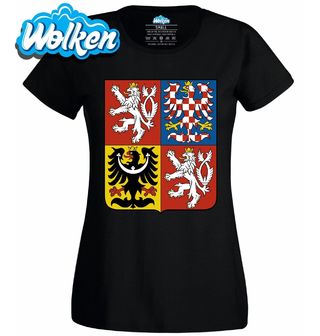 Dámské tričko Velký státní znak České republiky.jpg
