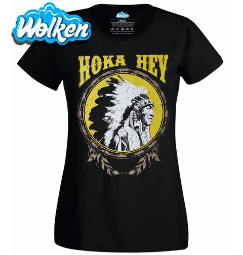 Obrázek produktu Dámské tričko Náčelník Splašený kůň Hoka Hey