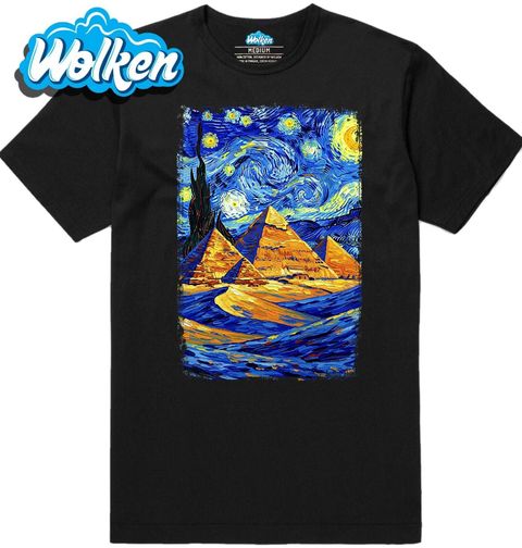 Obrázek produktu Pánské tričko Hvězdná noc v Egyptě