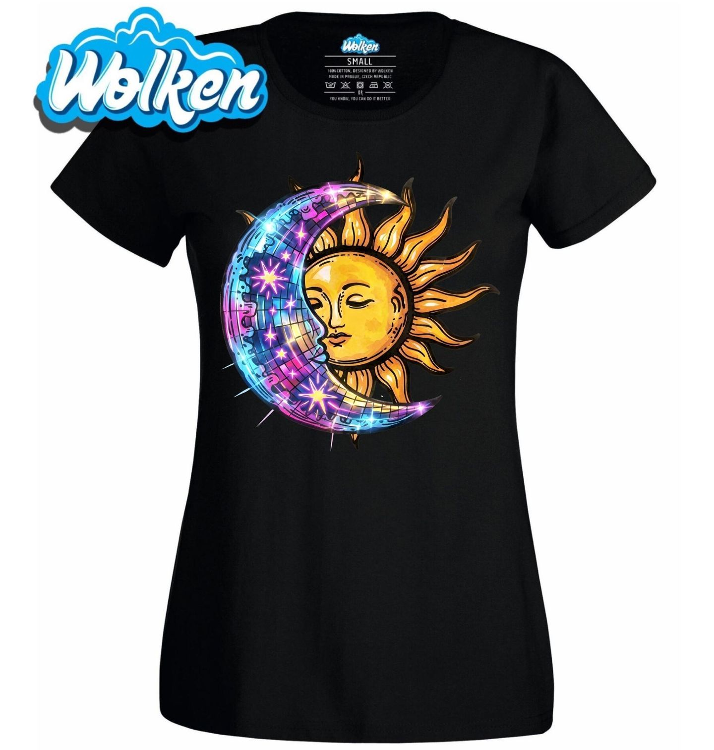 Dámské tričko Slunce a Měsíc Objetí Dne a Noci.jpg