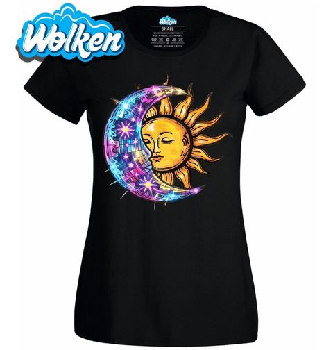 Obrázek produktu Dámské tričko Slunce a Měsíc Objetí Dne a Noci