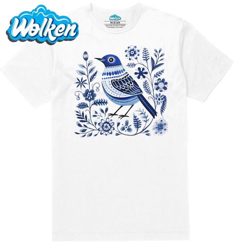 Obrázek produktu Pánské tričko Lidový Ptáček Folk