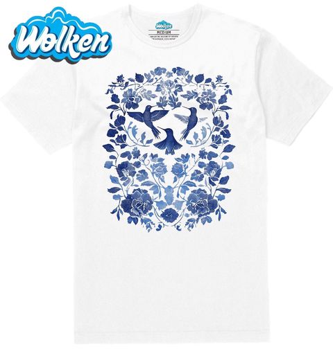 Obrázek produktu Pánské tričko Folk Ptáčci mezi Květy