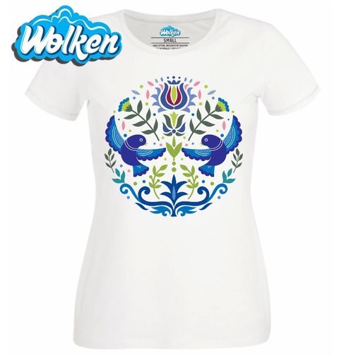 Obrázek produktu Dámské tričko Lidový Ornament Folk