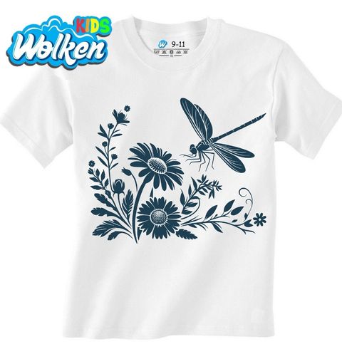 Obrázek produktu Dětské tričko Vážka na Květinách