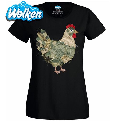 Obrázek produktu Dámské tričko Maskovaná Slepice