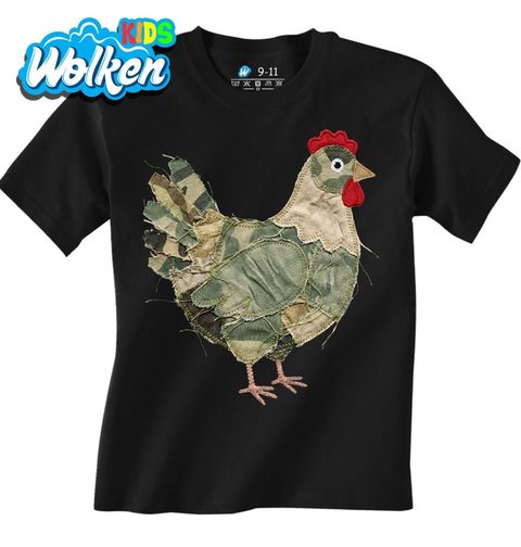 Obrázek produktu Dětské tričko Maskovaná Slepice