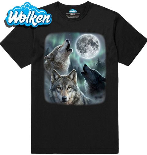 Obrázek produktu Pánské tričko Volání Vlků pod Měsícem