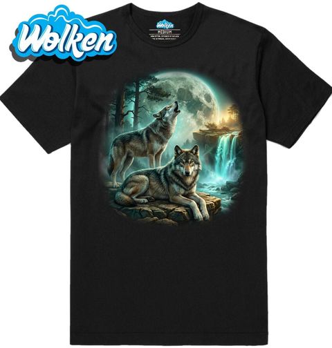 Obrázek produktu Pánské tričko Vlčí Smečka pod Měsícem