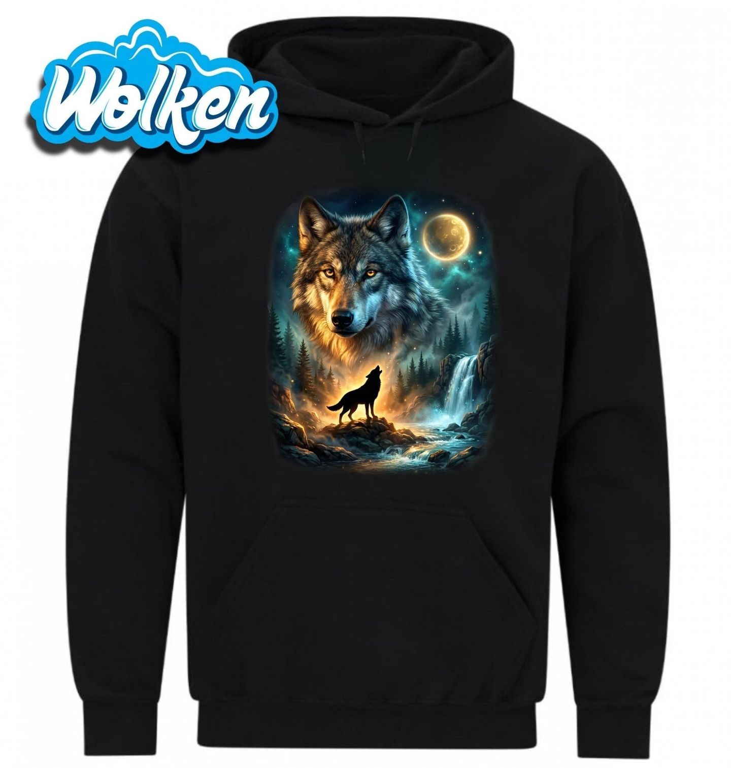 Mikina Vlk ve Zlaté Záři Úplňku.jpg