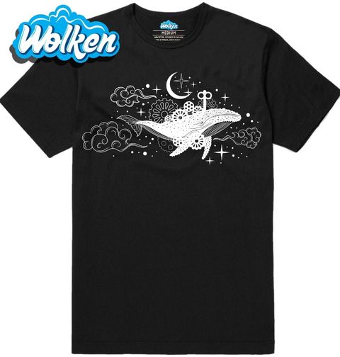 Obrázek produktu Pánské tričko Mechanická Velryba ve Hvězdách