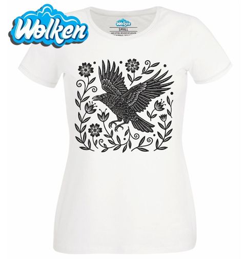 Obrázek produktu Dámské tričko Krkavec mezi Květy