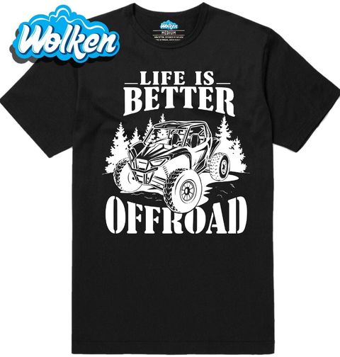 Obrázek produktu Pánské tričko Život je lepší v terénu Offroad
