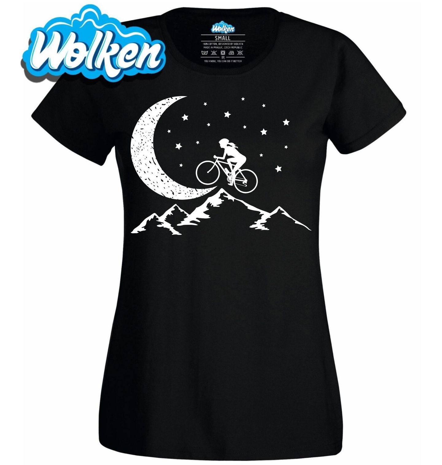 Dámské tričko Noční Projížďka na Kole.jpg