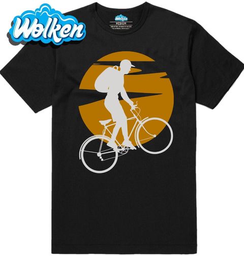 Obrázek produktu Pánské tričko Projížďka na Kole při Západu Slunce