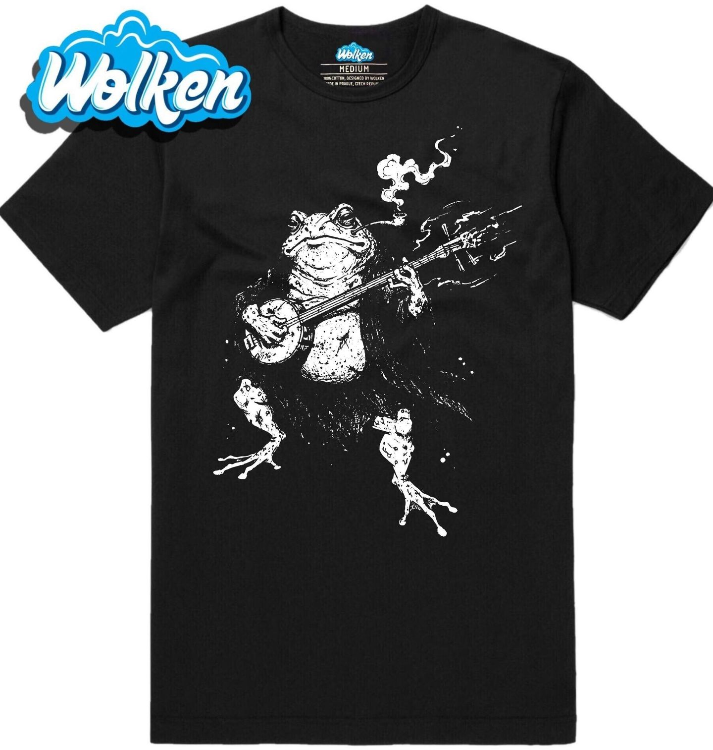 Pánské tričko Lesní Žába a Banjo.jpg