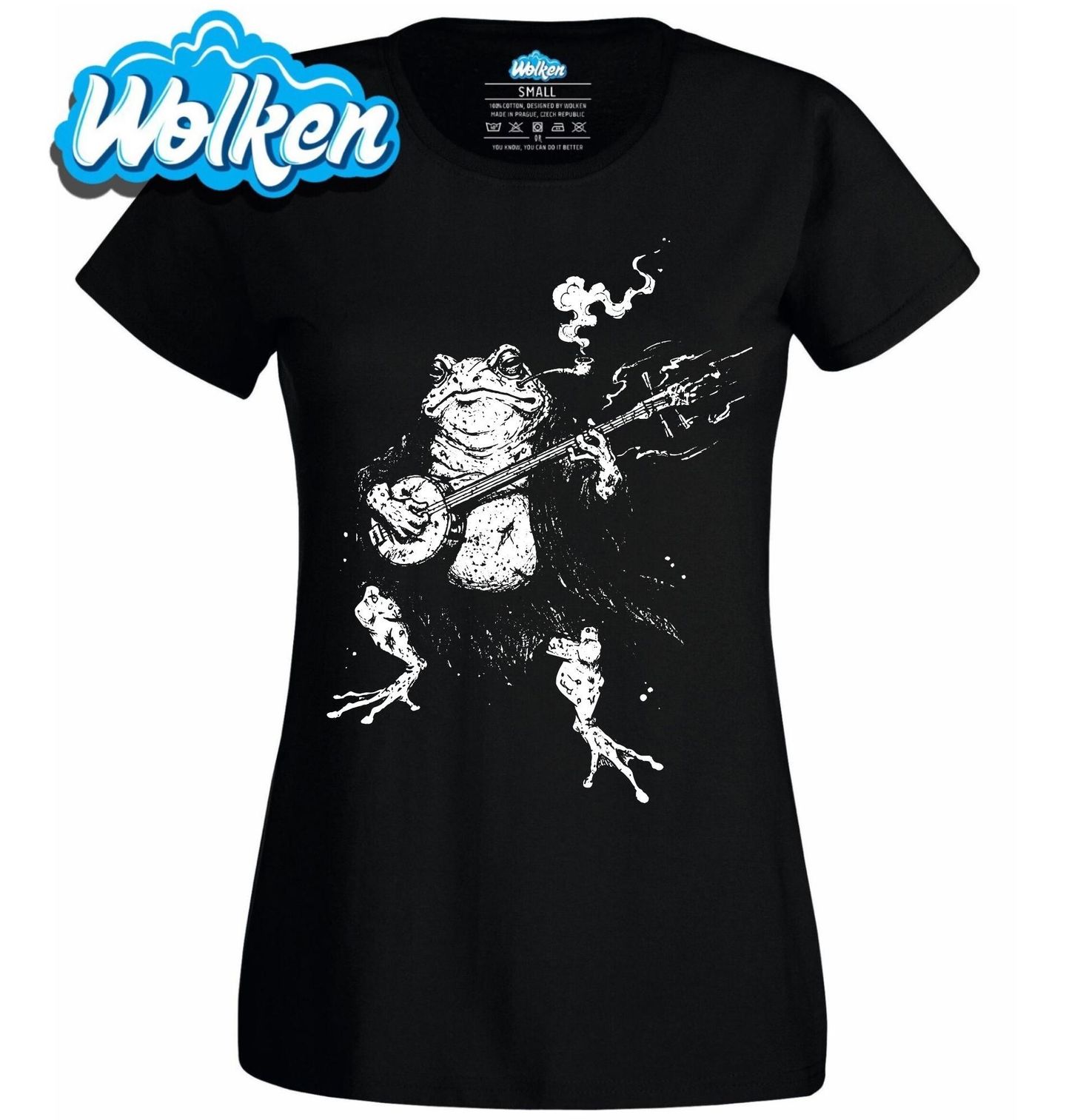 Dámské tričko Lesní Žába a Banjo.jpg