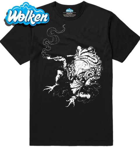 Obrázek produktu Pánské tričko Pohodová Žába s Dýmkou