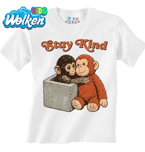 Obrázek produktu Dětské tričko Opuštěný Makak Punch Stay Kind