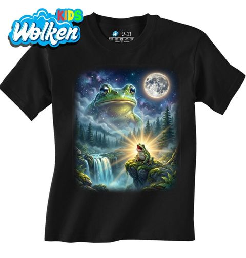 Obrázek produktu Dětské tričko Žába vyjící na Měsíc