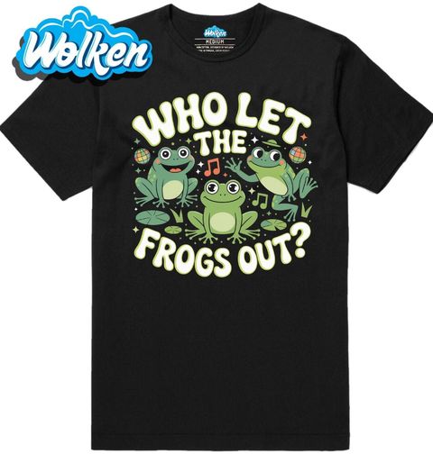 Obrázek produktu Pánské tričko Kdo pustil žáby ven? Who Let the Frogs Out?